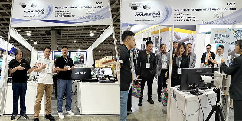 Marson 與 ASUS IoT 合作在 Secutech 首次亮相 Marson 與 ASUS IoT 合作在 Secutech 首次亮相